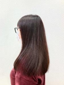 ナチュラルストレート/縮毛矯正/ロング/サラツヤ/30代40 - QUALIS 上福岡店掲載