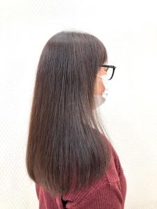ナチュラルストレート/縮毛矯正/ロング/サラツヤ/30代40 - QUALIS 上福岡店掲載