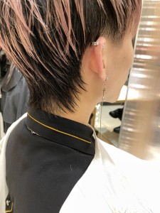 メンズウルフ途中経過 - SEAbySTYLE掲載