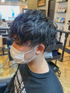 ツイストスパイラルパーマ×刈り上げマッシュ - LUXIS THE VINTAGE掲載