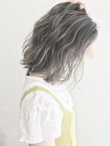Rumor×ハイライトカラーアッシュグレージュセミウェットロ - RUMOR掲載