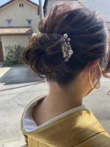お着物シニヨンヘアー - EMU international 春日部本店掲載