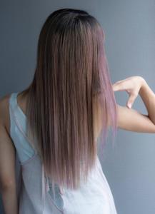 ラベンダーインナーカラー＆ハイライトグラデーション - hair＆make egerie掲載