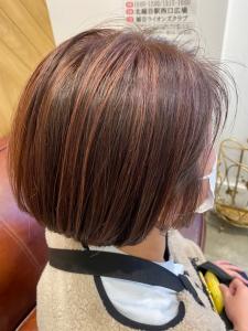 ピンクベージュでハイライト?? - The COSTA of RICHAIR　越谷店掲載