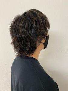 ウルフハイライトパーマ - ungu ul掲載