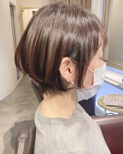 ４０代大人女性のためのショートボブ・神戸前下がりショートボブ - BONNY COUTURE 【ボニークチュール】掲載