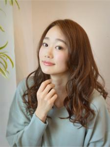 柔らかシフォンベージュのカールスタイル - mu-kichi　吉祥寺店掲載