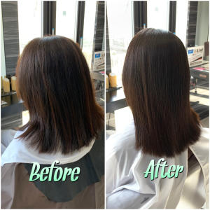 簡単スタイリング♪艶髪ヘアー - hair salon Glean掲載