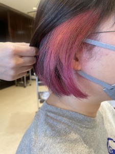 ピアスカラー×フラミンゴピンク - atelier visse掲載