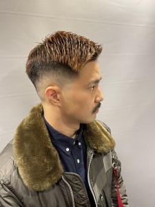 スキンフェードアップバングスタイル - ヒロ銀座ヘアーサロン 麻布乃木坂 六本木駅前店掲載