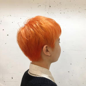 ハイトーンカラー×オレンジ - Lourdes hair design掲載