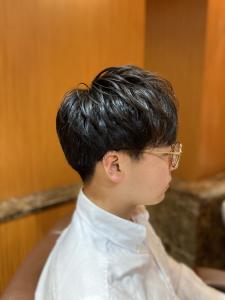 銀座テイスト刈り上げ - ヘアーモードキクチ 銀座店掲載