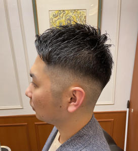 フェードカット - Y's BARBER GINZA LOUNGE掲載