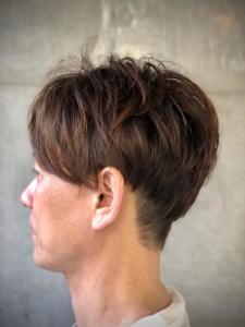 大人マッシュショート - バーバーバー八広掲載