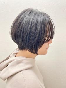 大人世代30代・40代絶壁カバーくびれショートボブ - unique x KENJE 町田掲載