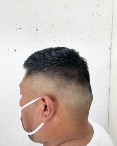 黒髪短髪×刈り上げ - Lourdes hair design掲載