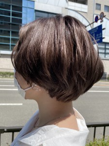 《透明感！のラベージュ♪》マッシュボブはコンパクトが可愛い♪ - u'i by first掲載