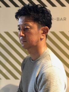 大人のパーマスタイル【BARBER-BAR】 - バーバーバー赤羽掲載