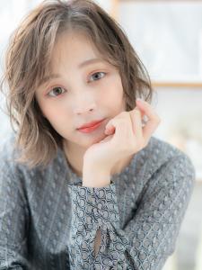 外国人風アースカラーアシンメトリー大人ボブ 　ハイライト - mod's hair【モッズヘア】上尾/上尾西口店掲載