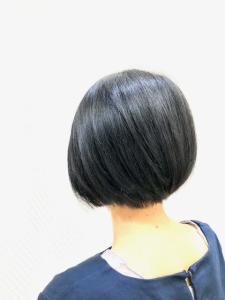 黒髪/ボブ/ショートボブ/小顔/40代50代60代/白髪染め - QUALIS 上福岡店掲載