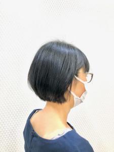 黒髪/ボブ/ショートボブ/小顔/40代50代60代/白髪染め - QUALIS 上福岡店掲載