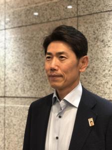 銀座50代ナチュラル七三ビジネスマンカットコース