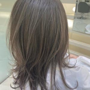 細め白髪ぼかしハイライト - marju銀座掲載