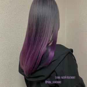 むらさきグラデーション♪ stylistゆか - Luana hair＆treatment掲載