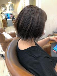 大人可愛い　切りっぱなしボブ　 - Neolive aim 横浜店掲載