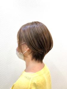 前下がり/ショート/ショートボブ/グラボブ/小顔/40代 - QUALIS 上福岡店掲載