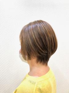 前下がり/ショート/ショートボブ/グラボブ/小顔/40代 - QUALIS 上福岡店掲載