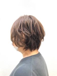 無造作ウェーブ/ショートボブ/くせ毛風/デジタルパーマ/暖色 - QUALIS 上福岡店掲載
