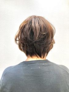 無造作ウェーブ/ショートボブ/くせ毛風/デジタルパーマ/暖色 - QUALIS 上福岡店掲載