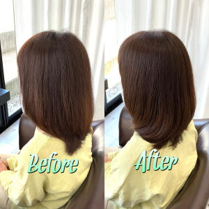 簡単スタイリング♪艶髪ヘアー - hair salon Glean掲載
