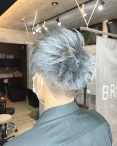 メンズシルバーグレイ♪ - BRaeVE hair design掲載