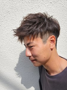 ツーブロック刈り上げショート - Ash 日吉店掲載