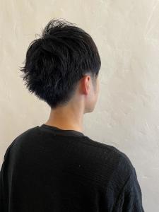 ～メンズカット夏向けスッキリツーブロック～ - 福岡 オーガニックカラー miroa掲載