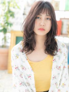 バレイヤージュ抜け感くせ毛風くびれカール　ラベンダーカラー - COVER HAIR bliss 戸田公園西口店掲載