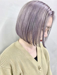 パープルアッシュ - Lapa hair掲載