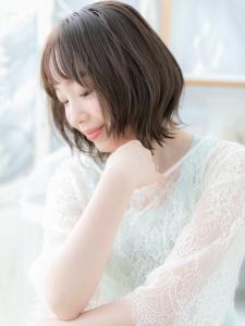 濡れ髪フェザーバング小顔前下がりロングボブ　カールボブ - mod's hair【モッズヘア】上尾/上尾西口店掲載