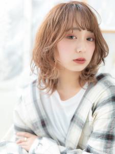 大人かわいい透け感テラコッタ小顔くびれヘア　ピンクブラウン - mod's hair【モッズヘア】越谷/越谷西口店掲載