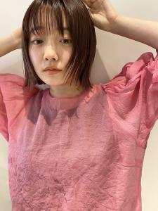 軽やかストレートボブ - lycka mjuk掲載