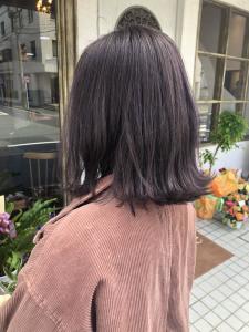 透け感ラベンダー - 半個室型美容室 Sourire 箱崎店掲載