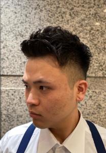 ビジネスアップバングフェード風 - ヘアーモードキクチ 銀座店掲載