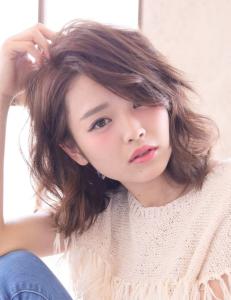 BERRY＿前髪＿くびれ＿イメチェン＿ラベンダーカラー - hairs BERRY 大橋店掲載