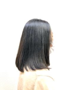 ブルーブラック/暗めカラー/30代40代50代/ワンレン/ - QUALIS 上福岡店掲載