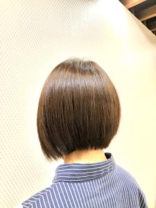小顔ボブ/ショートボブ/ナチュラルブラウン/30代40代50 - QUALIS 上福岡店掲載