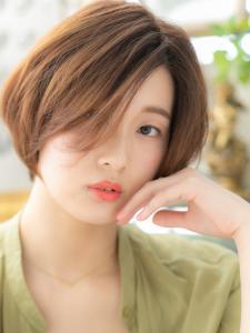 アシンメトリーバレイヤージュ前下がりボブ　こなれヘア - COVER HAIR bliss 【カバー ヘア ブリス】川口/ららテラス川口東口駅前店掲載