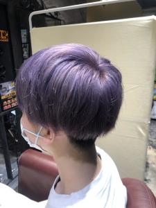 〈色落ちはシルバーっぽく〉シルバーラベンダー - ALEXANDRE OF COLORS KANAZAWA掲載