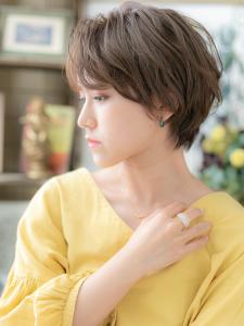 アシンメトリーかきあげ前髪小顔こなれヘア　ヘーゼルベージュ - COVER HAIR & SPA bliss【カバーヘア アンド スパ ブリス】浦和/浦和西口店掲載